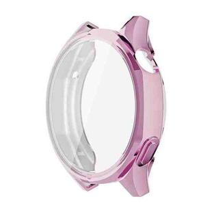 For Huawei Watch GT 5 46mm ENKAY Hat-Prince Electroplated Soft TPU Watch Case with Screen Film(Pink)