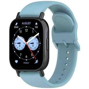 For Redmi Watch 5 Active Color Buckle Pure Color  Silicone Watch Band(Stretch Blue)