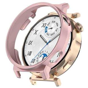 For Huawei Watch GT5 Pro 42MM Half Coverage PC Hollow Watch Protective Case(Rose Gold)