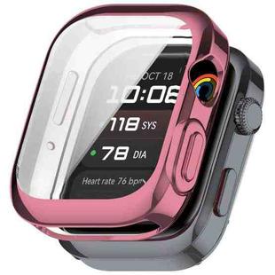 For Huawei Watch D2 Electroplated Full Coverage TPU Watch Protective Case(Pink)