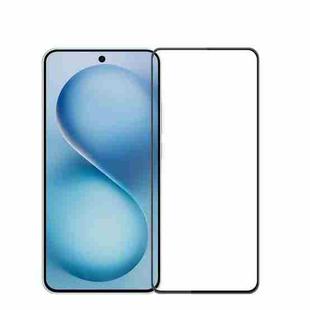 For vivo S30 MOFI 9H 3D Explosion-proof Curved Screen Tempered Glass Film(Black)