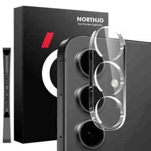 For Samsung Galaxy S25 5G NORTHJO Camera Lens Protector 3D HD Tempered Glass Film(Clear)