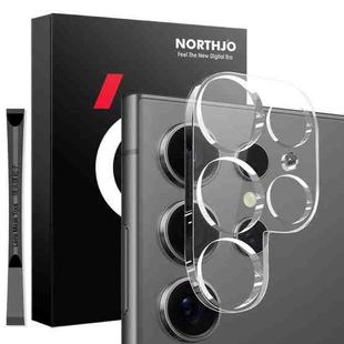 For Samsung Galaxy S25 Ultra 5G NORTHJO Camera Lens Protector 3D HD Tempered Glass Film(Clear)