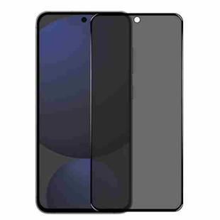 For Samsung Galaxy S24 FE 5G NORTHJO A++ 28 Degree Privacy Full Glue Silk Printing Tempered Glass Film