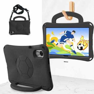 For Honor Pad X8 Pro 11.5 2023 Handle Football Shaped EVA Shockproof Tablet Case(Black)
