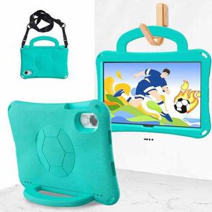 For Honor Pad X8 Pro 11.5 2023 Handle Football Shaped EVA Shockproof Tablet Case(Mint  Green)