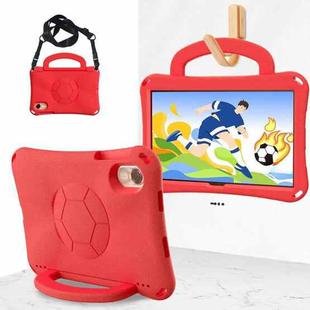 For Honor Pad X9 Handle Football Shaped EVA Shockproof Tablet Case(Red)