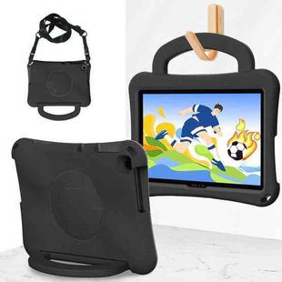 For Honor Pad X8 / X8 Lite 10.1 Handle Football Shaped EVA Shockproof Tablet Case(Black)
