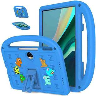 For Honor Pad 9 12.1 Cartoon Sparrow EVA Shockproof Tablet Case(Blue)