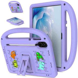 For Honor Pad X8 Pro 11.5 Cartoon Sparrow EVA Shockproof Tablet Case(Taro Purple)