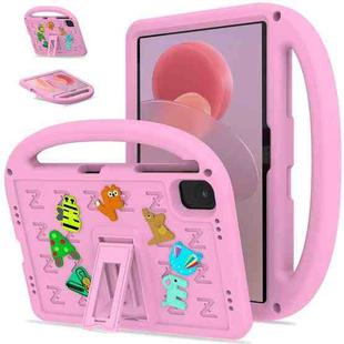 For Honor Pad X8a / X9 2024 Cartoon Sparrow EVA Shockproof Tablet Case(Pink)