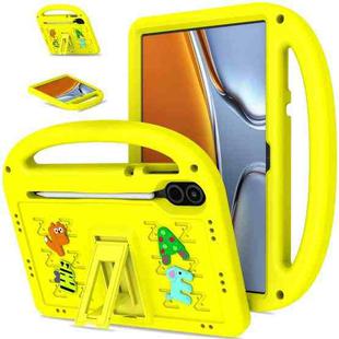 For Honor Pad X9 11.5  Cartoon Sparrow EVA Shockproof Tablet Case(Yellow)