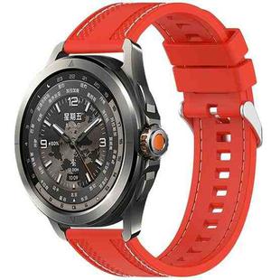 For Xiaomi Watch S4 Sport Quick Release Two Side Stitching Silicone Watch Band(Red)