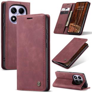 For Redmi Note 14  Pro 4G Global CaseMe 013 Multifunctional Horizontal Flip Leather Phone Case(Red)