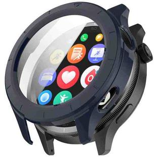 For Xiaomi Watch S4 / Watch S4 eSIM Tempered Film Integrated PC Watch Protective Case(Ink Blue)