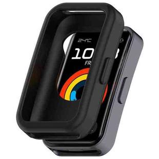 For Huawei Band 9 / 9 NFC / 8 / 8 NFC Silicone Watch Protective Case(Black)