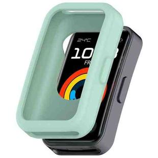 For Huawei Band 9 / 9 NFC / 8 / 8 NFC Silicone Watch Protective Case(Gray Green)