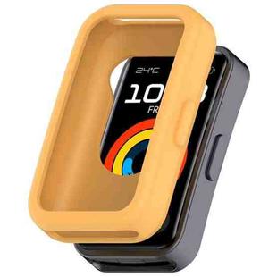 For Huawei Band 9 / 9 NFC / 8 / 8 NFC Silicone Watch Protective Case(Yellow)