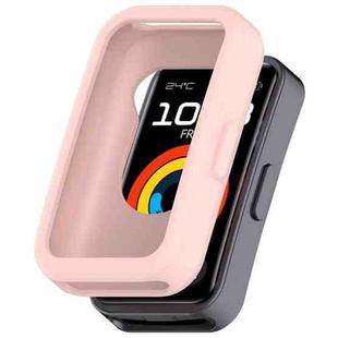 For Huawei Band 9 / 9 NFC / 8 / 8 NFC Silicone Watch Protective Case(Pink)