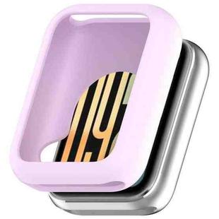 For Xiaomi Smart Band 9 Pro Silicone Watch Protective Case(Lilac)