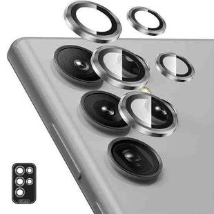 For Samsung Galaxy S25 Ultra 5G ENKAY Hat-Prince 9H Rear Camera Lens Aluminium Alloy Tempered Glass Film(Grey)
