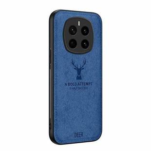 For Honor Magic7 Deer Head Cloth Skin All-inclusive Phone Case(Blue)