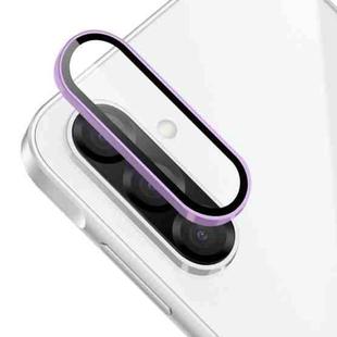 For Samsung Galaxy A26 ENKAY 9H Rear Lens Aluminium Alloy Tempered Glass Film(Purple)