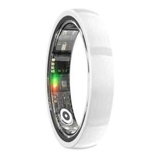 R1000 SIZE 8 Smart Ring, Support Heart Rate / Blood Oxygen / Sleep / Multiple Sports Modes(White)