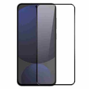 For Samsung Galaxy S25+ 5G NORTHJO A++ Screen Full Glue Silk Printing Tempered Glass Film, Support Fingerprint Unlock
