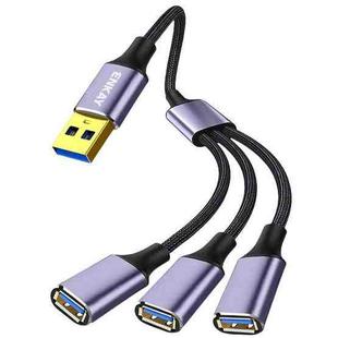 ENKAY ENK-CB172 USB 2.0 to 3 USB 2.0 OTG Splitter Y Cable Extension Cord, Length:0.5m