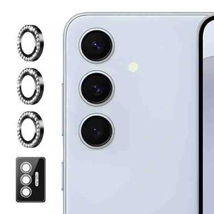 For Samsung Galaxy S25+ 5G ENKAY AR Anti-reflection Individual Diamond Ring Camera Lens Glass Full Film(Black)