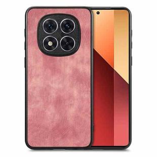 For Xiaomi Redmi Note 14 Pro+ 5G Vintage Leather PC Back Cover Phone Case(Pink)