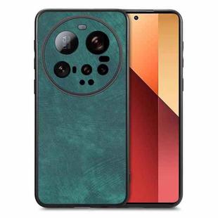 For Xiaomi 15 Ultra Vintage Leather PC Back Cover Phone Case(Green)