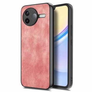 For Redmi K80 Pro / Poco F7 Ultra Vintage Leather PC Back Cover Phone Case(Pink)