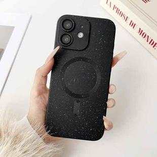 For iPhone 12 Starry Sky TPU Shockproof MagSafe Phone Case(Black)