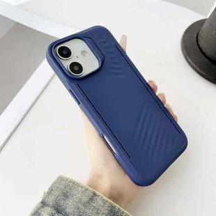 For iPhone 16 Plus Gaer4 Imitation MagSafe Shockproof TPU Phone Case(Blue)