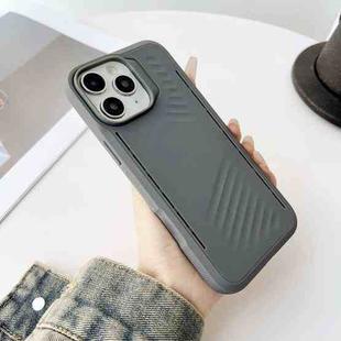 For iPhone 11 Pro Max Gaer4 Imitation MagSafe Shockproof TPU Phone Case(Grey)