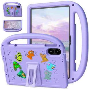 For Xiaomi Redmi Pad Pro 12.1 2024 Cartoon Sparrow EVA Shockproof Tablet Case(Taro Purple)