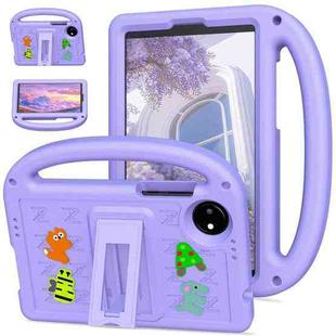 For Xiaomi Redmi Pad SE 8.7 2024 Cartoon Sparrow EVA Shockproof Tablet Case(Taro Purple)