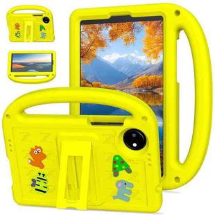 For Xiaomi Redmi Pad SE 8.7 2024 Cartoon Sparrow EVA Shockproof Tablet Case(Yellow)