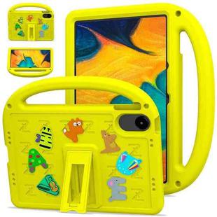 For Xiaomi Redmi Pad 2 11 2025 Cartoon Sparrow EVA Shockproof Tablet Case(Yellow)