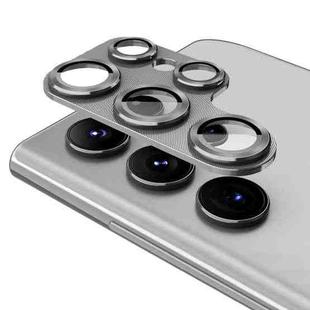 For Samsung Galaxy S25 Ultra 5G ENKAY Hat-Prince 9H Rear Camera Lens Aluminium Alloy Tempered Glass Film(Grey)