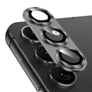 For Samsung Galaxy S25+ 5G ENKAY Hat-Prince 9H Rear Camera Lens Aluminium Alloy Tempered Glass Film(Grey)