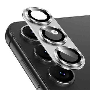 For Samsung Galaxy S25 5G ENKAY Hat-Prince 9H Rear Camera Lens Aluminium Alloy Tempered Glass Film(Silver)