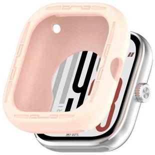 For Redmi Watch 5 eSIM Silicone Watch Protective Case(Light Pink)