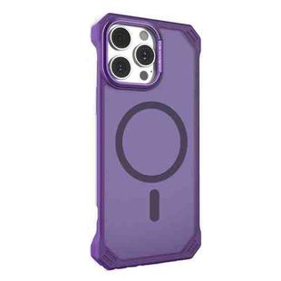 For iPhone 13 Pro Starshield Frameless MagSafe PC Phone Case(Purple)