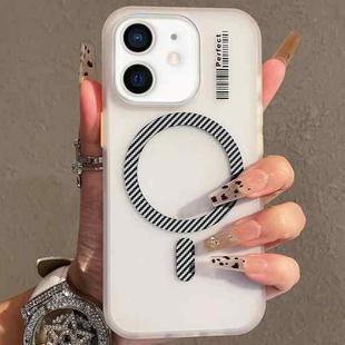 For iPhone 11 Crystal Skin Feel MagSafe TPU Phone Case(Grey)