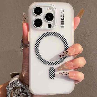For iPhone 13 Pro Crystal Skin Feel MagSafe TPU Phone Case(Grey)