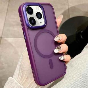 For iPhone 11 Pro Max Heat Dissipation MagSafe Shockproof Phone Case(Purple)