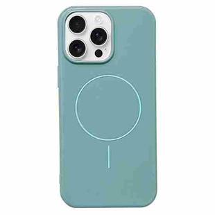 For iPhone 15 Pro Glossy MagSafe Shockproof TPU Phone Case(Blue)